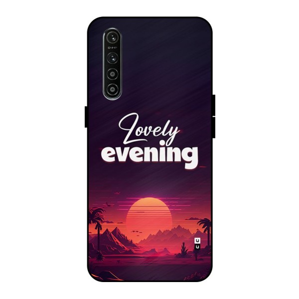 Lovely Evening Metal Back Case for Realme XT