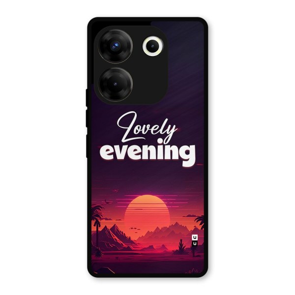 Lovely Evening Metal Back Case for Tecno Camon 20 Pro