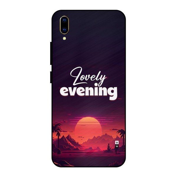 Lovely Evening Metal Back Case for Vivo V11 Pro