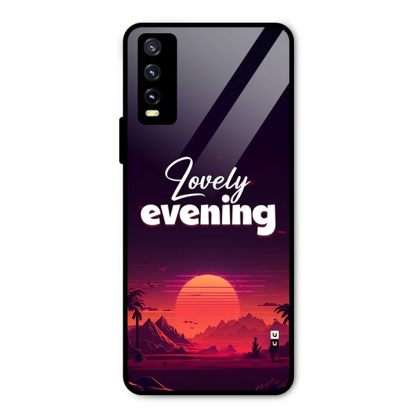 Lovely Evening Metal Back Case for Vivo Y20