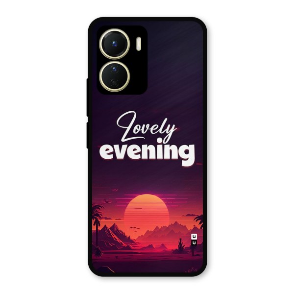 Lovely Evening Metal Back Case for Vivo Y56