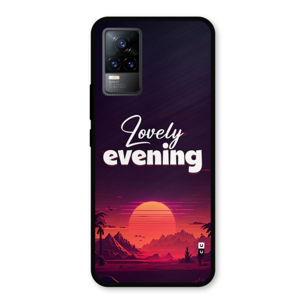 Lovely Evening Metal Back Case for Vivo Y73