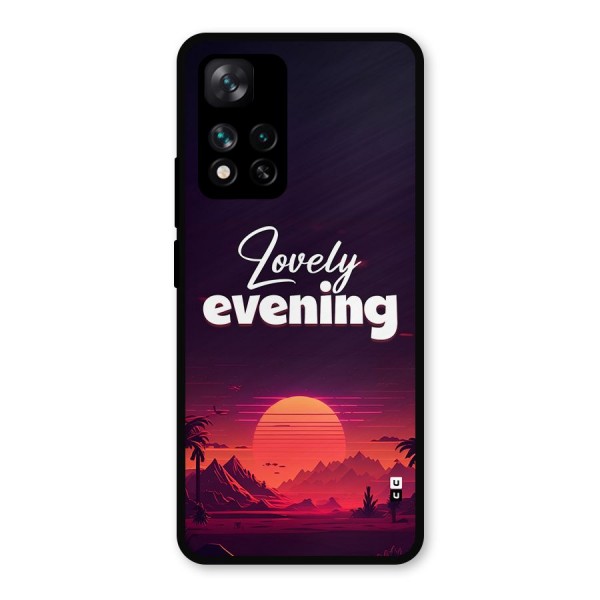 Lovely Evening Metal Back Case for Xiaomi 11i Hypercharge 5G