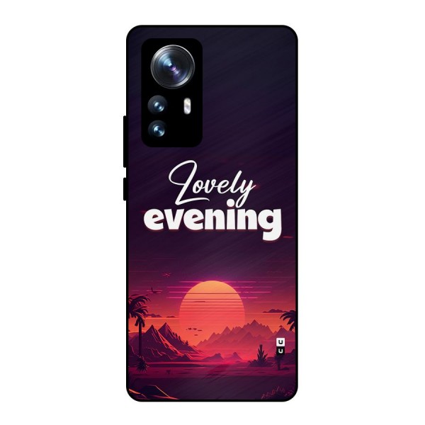 Lovely Evening Metal Back Case for Xiaomi 12 Pro