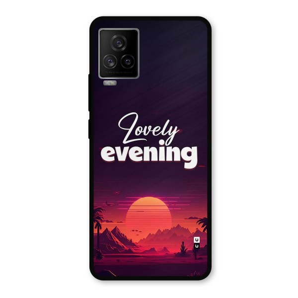 Lovely Evening Metal Back Case for iQOO 7 Legend 5G