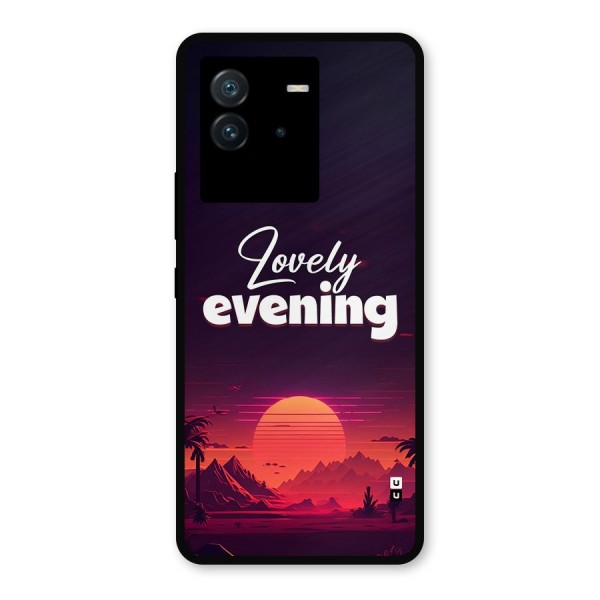 Lovely Evening Metal Back Case for iQOO Neo 6 5G