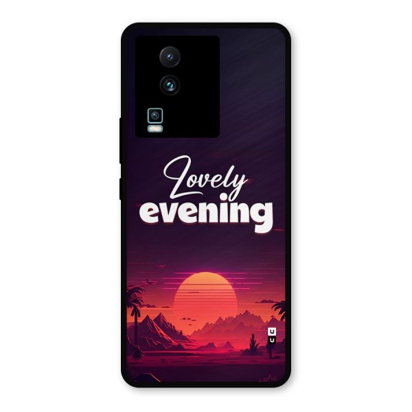 Lovely Evening Metal Back Case for iQOO Neo 7 Pro