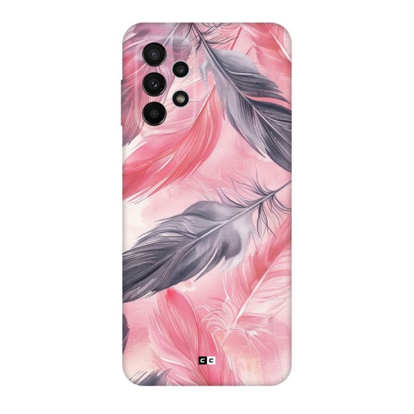 Lovely Feather Back Case for Galaxy A23