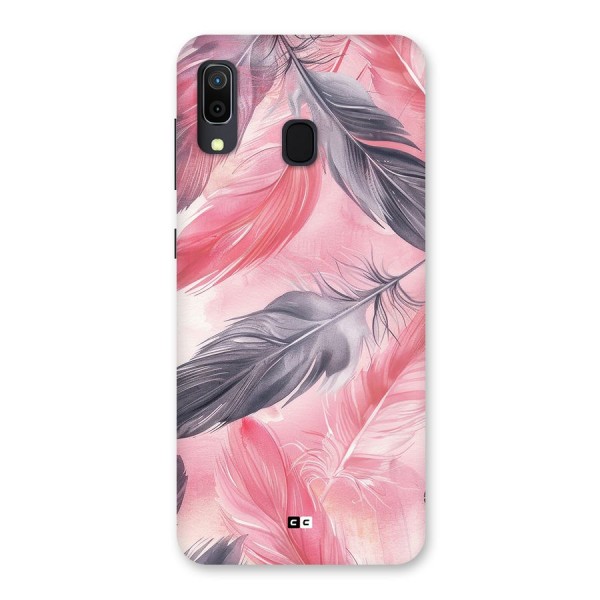 Lovely Feather Back Case for Galaxy A30