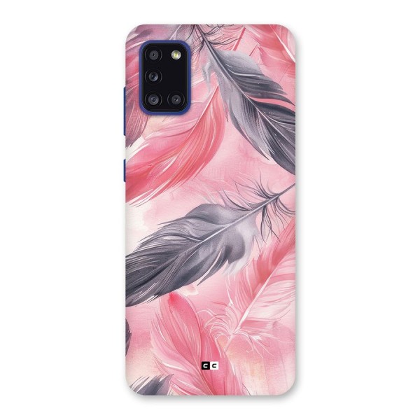 Lovely Feather Back Case for Galaxy A31