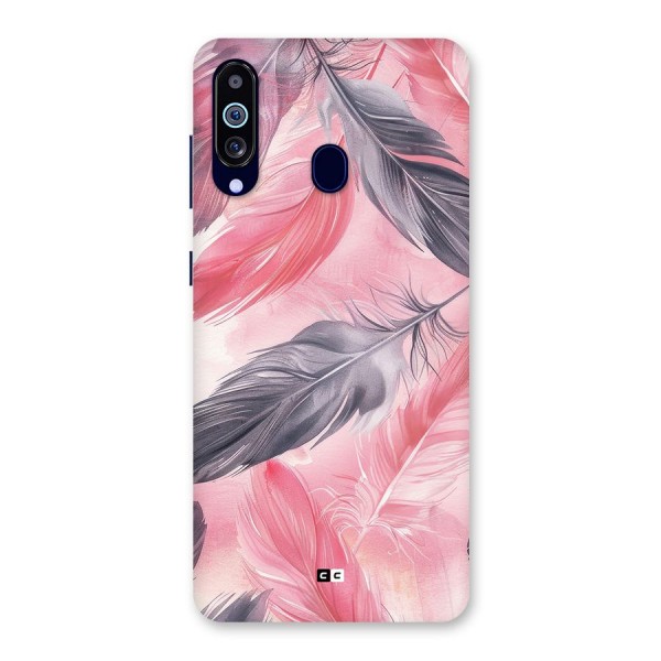 Lovely Feather Back Case for Galaxy A60