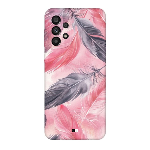 Lovely Feather Back Case for Galaxy A73 5G