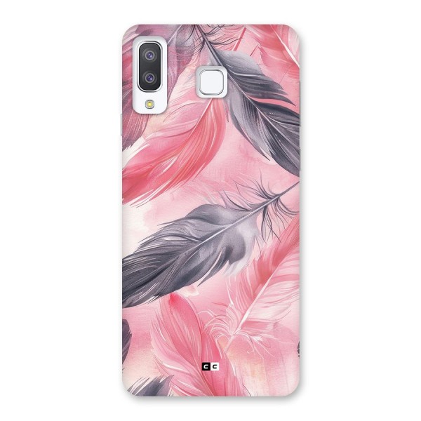 Lovely Feather Back Case for Galaxy A8 Star