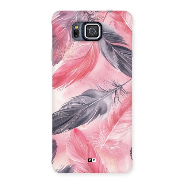 Lovely Feather Back Case for Galaxy Alpha