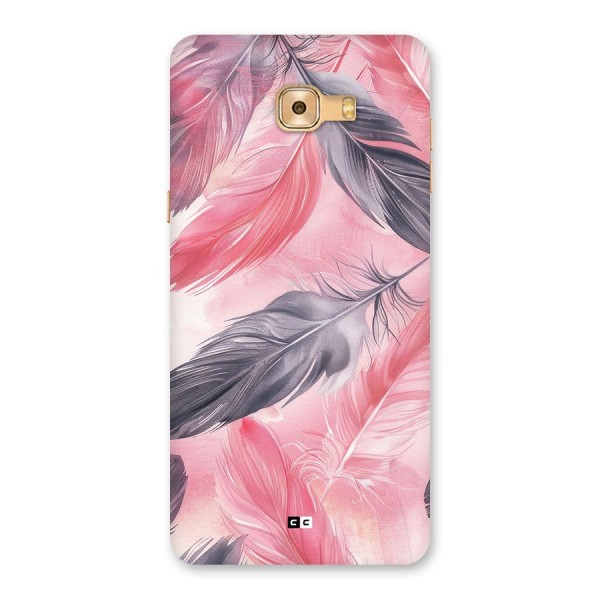 Lovely Feather Back Case for Galaxy C9 Pro