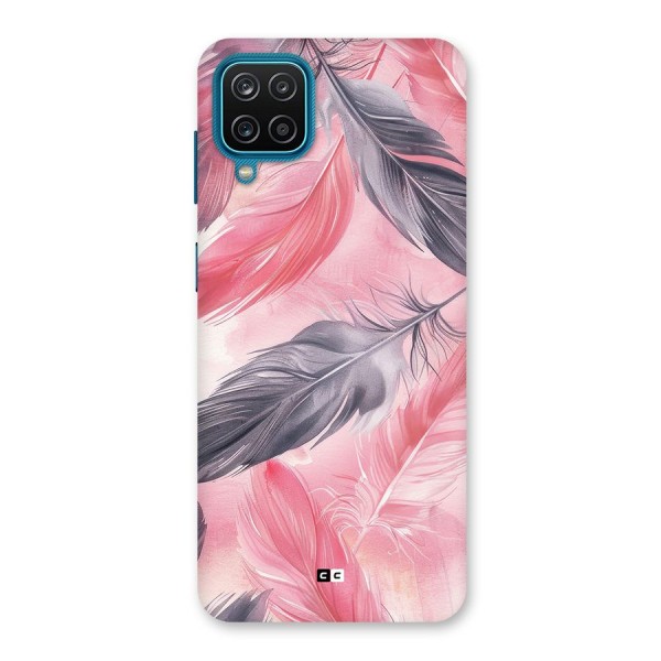 Lovely Feather Back Case for Galaxy M12