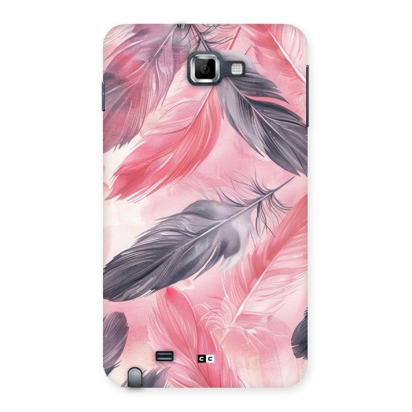 Lovely Feather Back Case for Galaxy Note