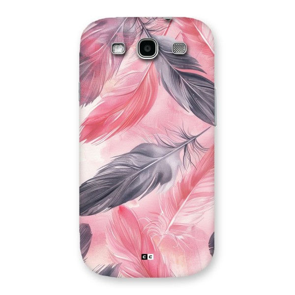 Lovely Feather Back Case for Galaxy S3