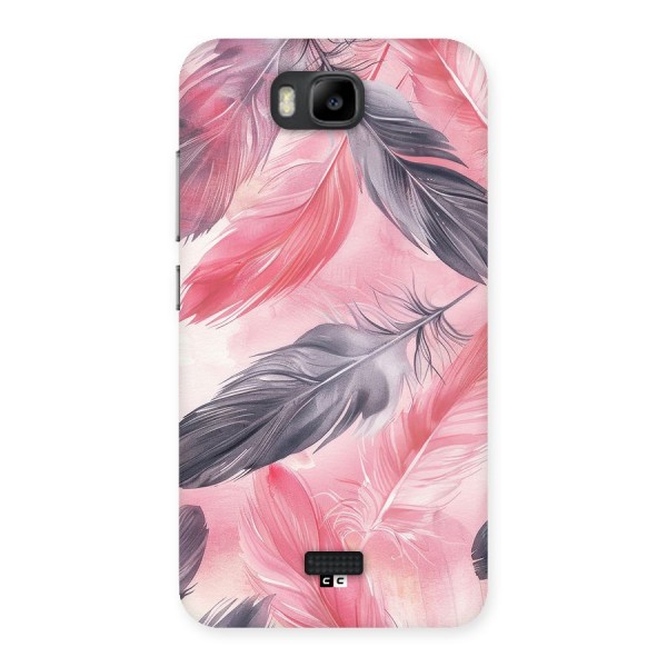 Lovely Feather Back Case for Honor Bee