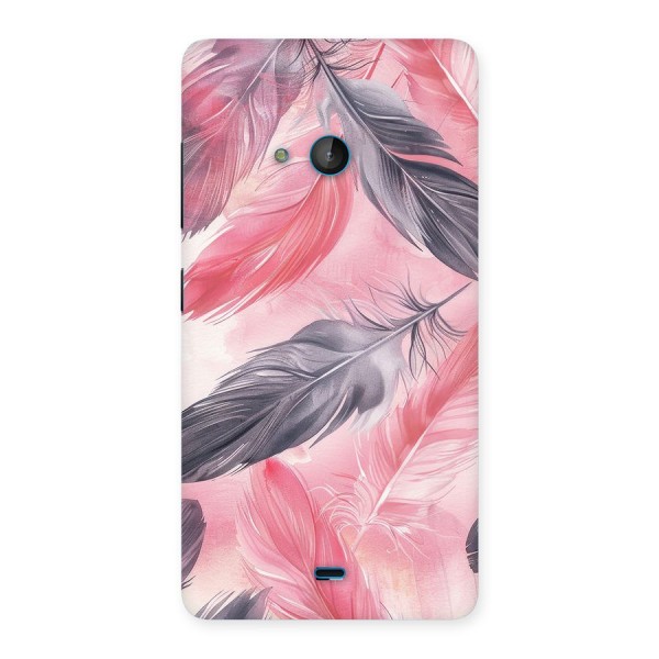 Lovely Feather Back Case for Lumia 540