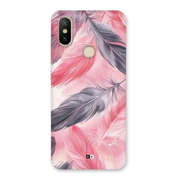 Lovely Feather Back Case for Mi A2