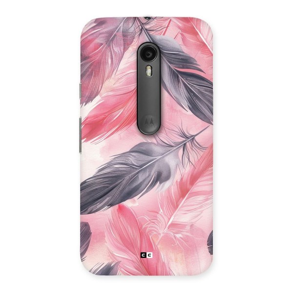 Lovely Feather Back Case for Moto G Turbo