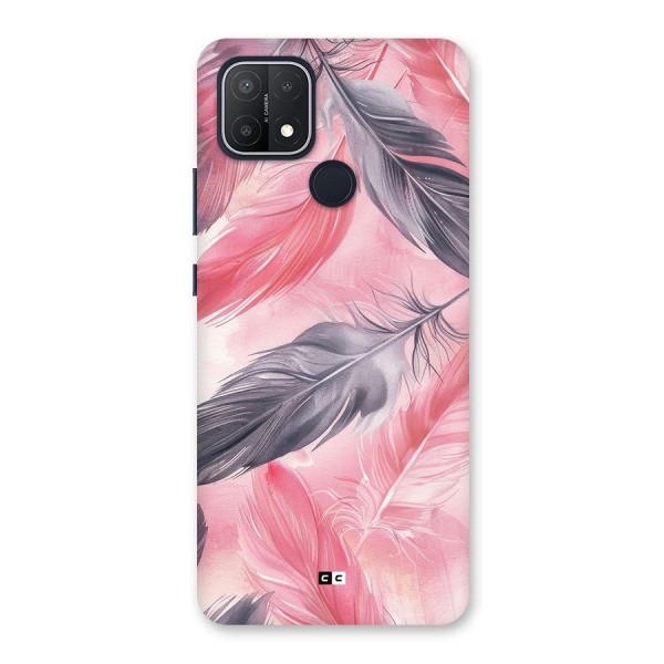 Lovely Feather Back Case for Oppo A15s