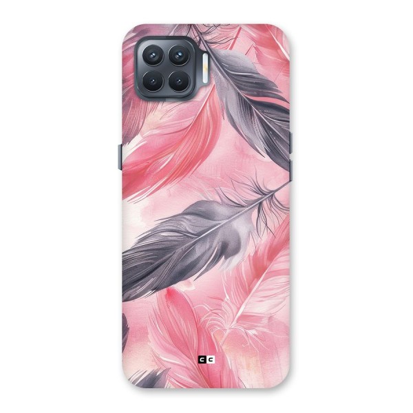 Lovely Feather Back Case for Oppo F17 Pro