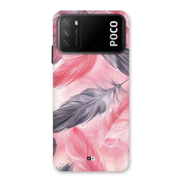 Lovely Feather Back Case for Poco M3