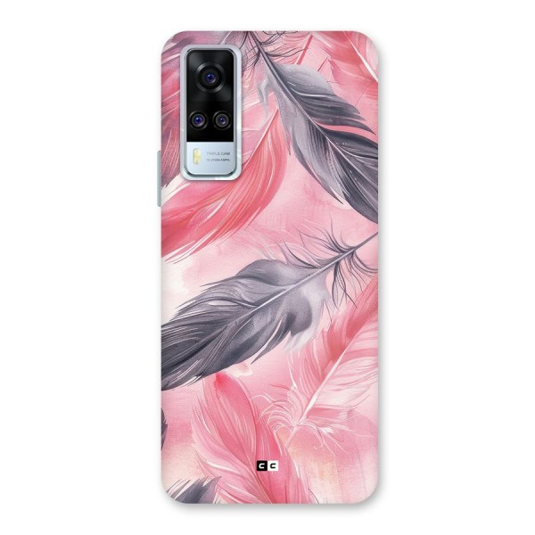 Lovely Feather Back Case for Vivo Y51