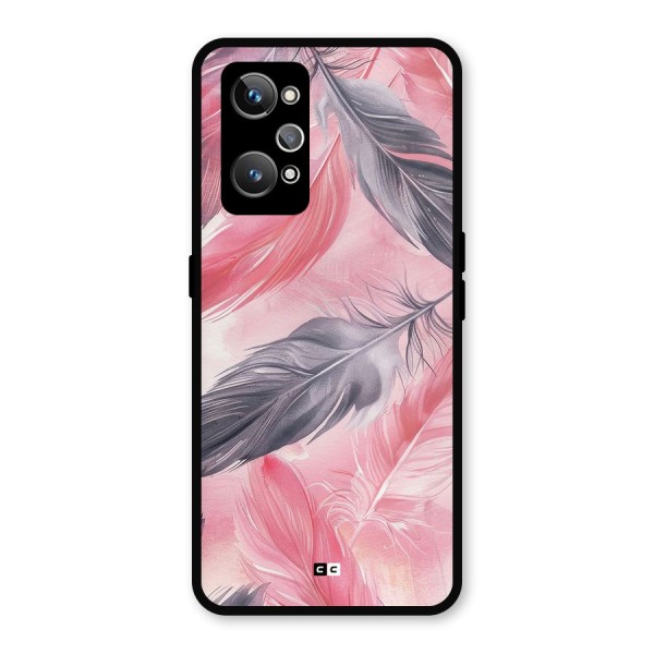 Lovely Feather Metal Back Case for Realme GT 2