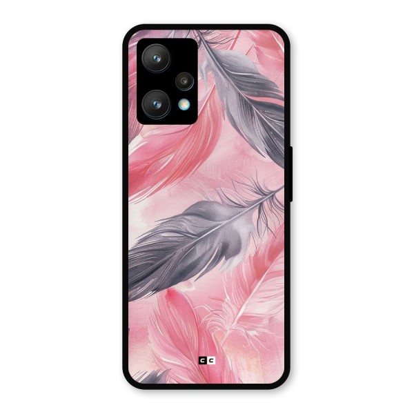 Lovely Feather Metal Back Case for Realme Narzo 50 Pro