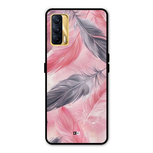 Lovely Feather Metal Back Case for Realme X7