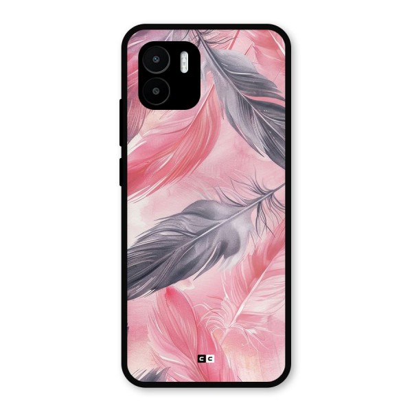 Lovely Feather Metal Back Case for Redmi A2