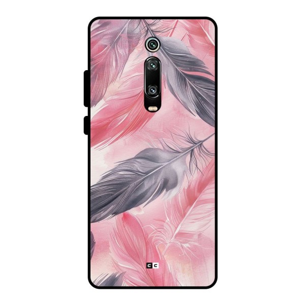 Lovely Feather Metal Back Case for Redmi K20 Pro