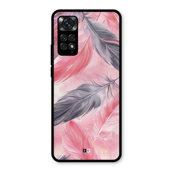 Lovely Feather Metal Back Case for Redmi Note 11