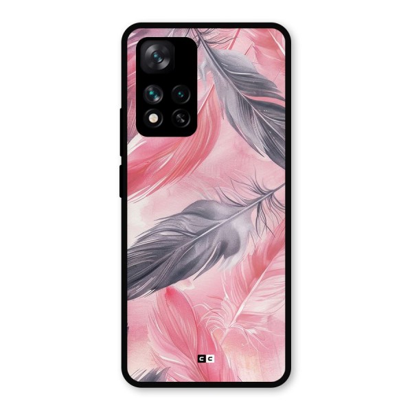 Lovely Feather Metal Back Case for Xiaomi 11i Hypercharge 5G