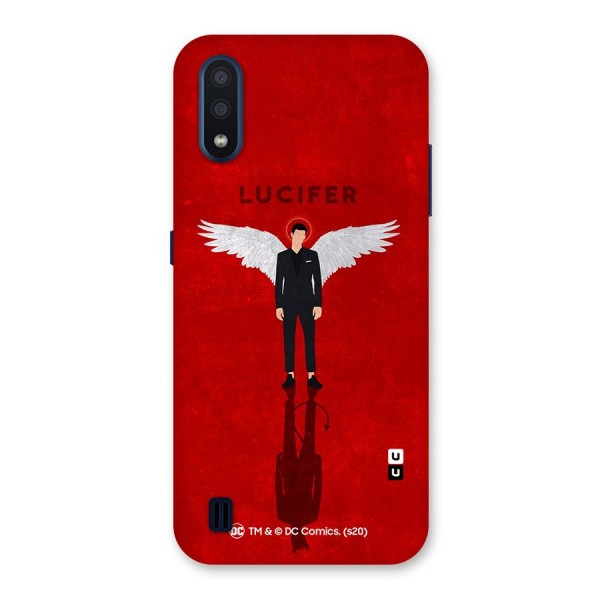 Lucifer Archangel Shadow Back Case for Galaxy M01