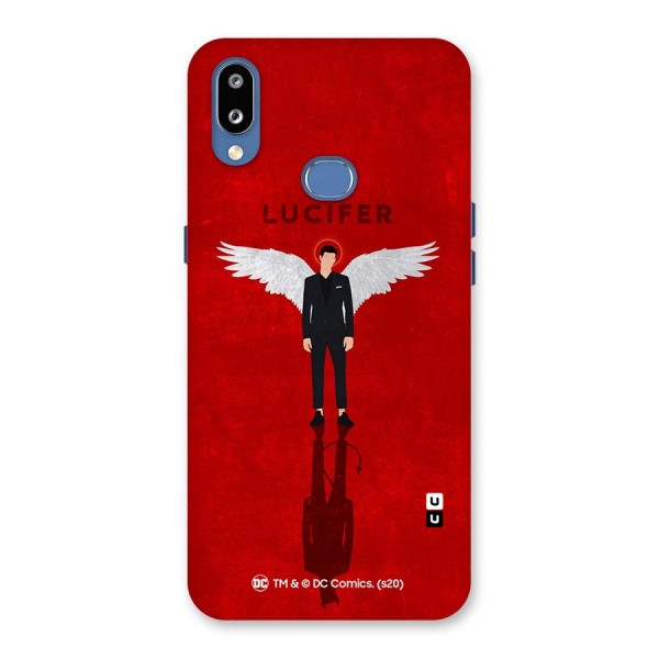 Lucifer Archangel Shadow Back Case for Galaxy M01s