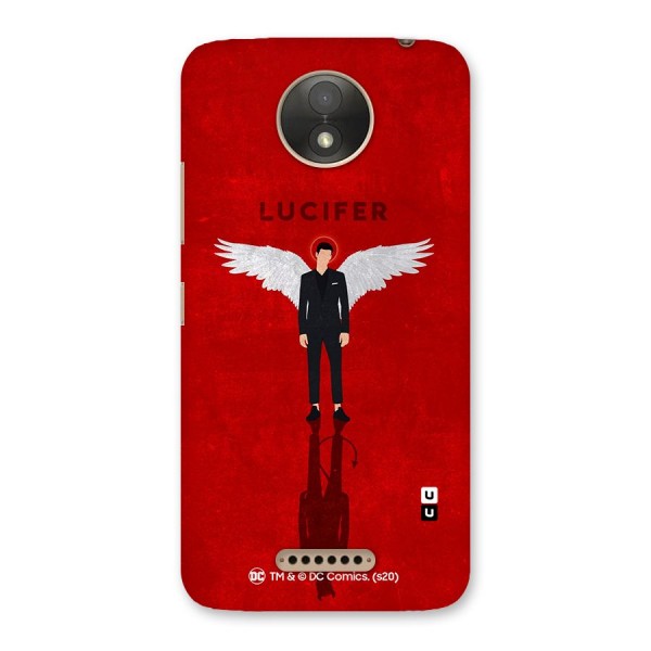 Lucifer Archangel Shadow Back Case for Moto C Plus