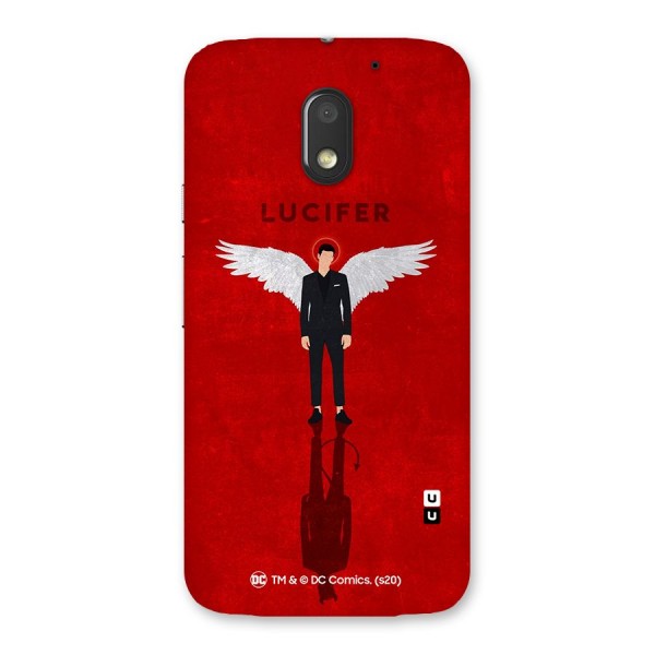 Lucifer Archangel Shadow Back Case for Moto E3 Power