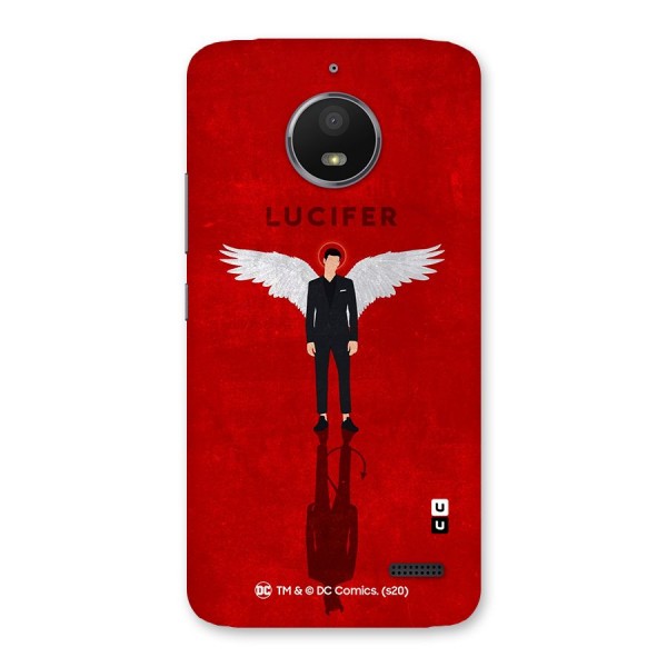 Lucifer Archangel Shadow Back Case for Moto E4