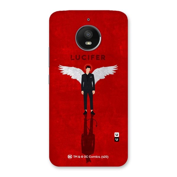 Lucifer Archangel Shadow Back Case for Moto E4 Plus