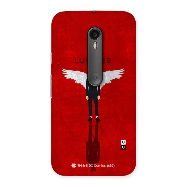 Lucifer Archangel Shadow Back Case for Moto G3