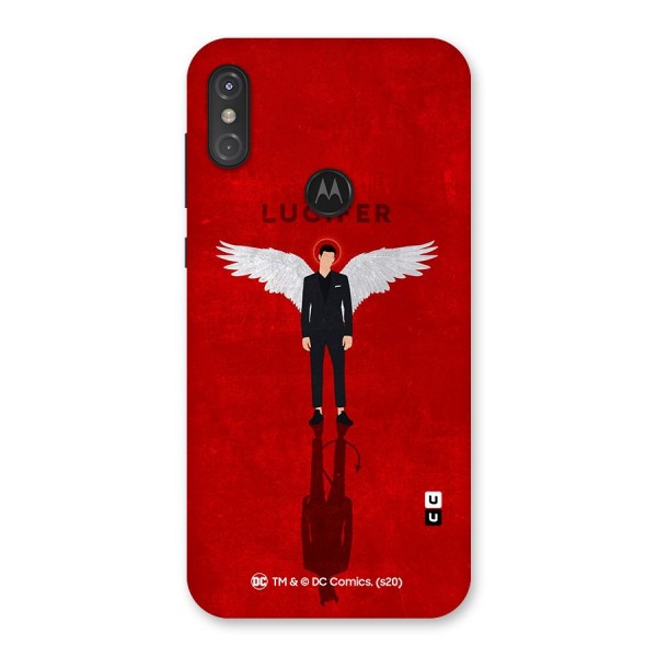 Lucifer Archangel Shadow Back Case for Motorola One Power