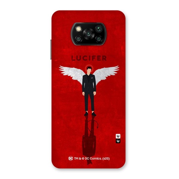 Lucifer Archangel Shadow Back Case for Poco X3