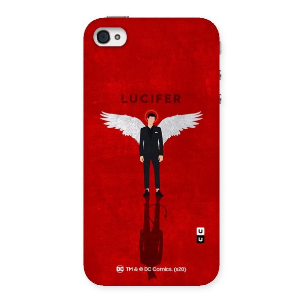 Lucifer Archangel Shadow Back Case for iPhone 4 4s