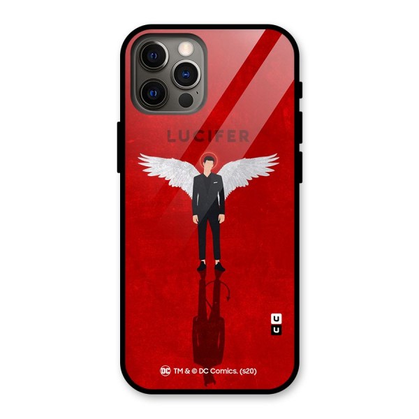 Lucifer Archangel Shadow Glass Back Case for iPhone 12 Pro