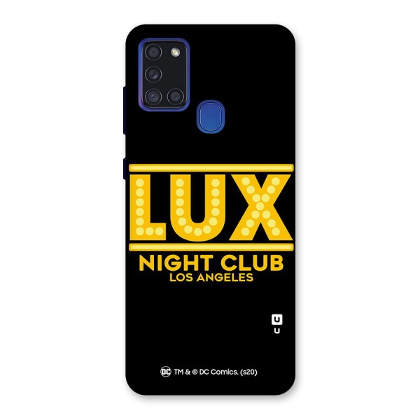 Lucifer Club Los Angeles Back Case for Galaxy A21s