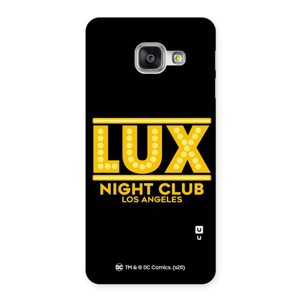 Lucifer Club Los Angeles Back Case for Galaxy A3 2016